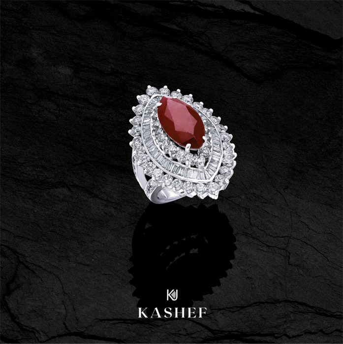 Detachable Ruby Ring